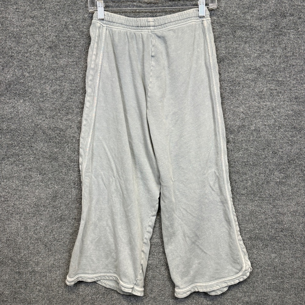 Three Bird Nest Size Small Sweatpants Gray Cotton Relaxed Cozy Baggy Loungewear - Picture 4 of 10